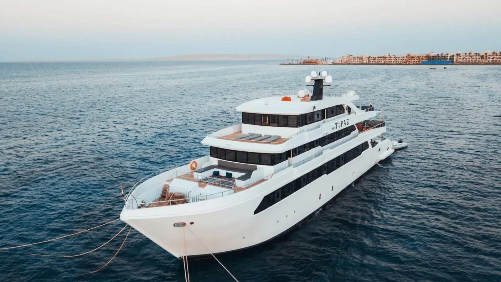 Le bateau Topaz en mer Rouge, Égypte