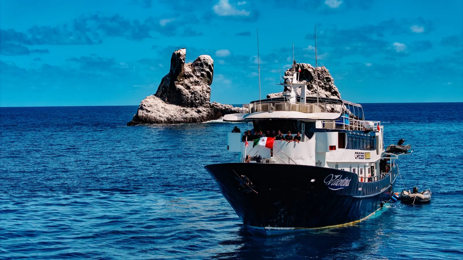 Le bateau Valentina, Mexique