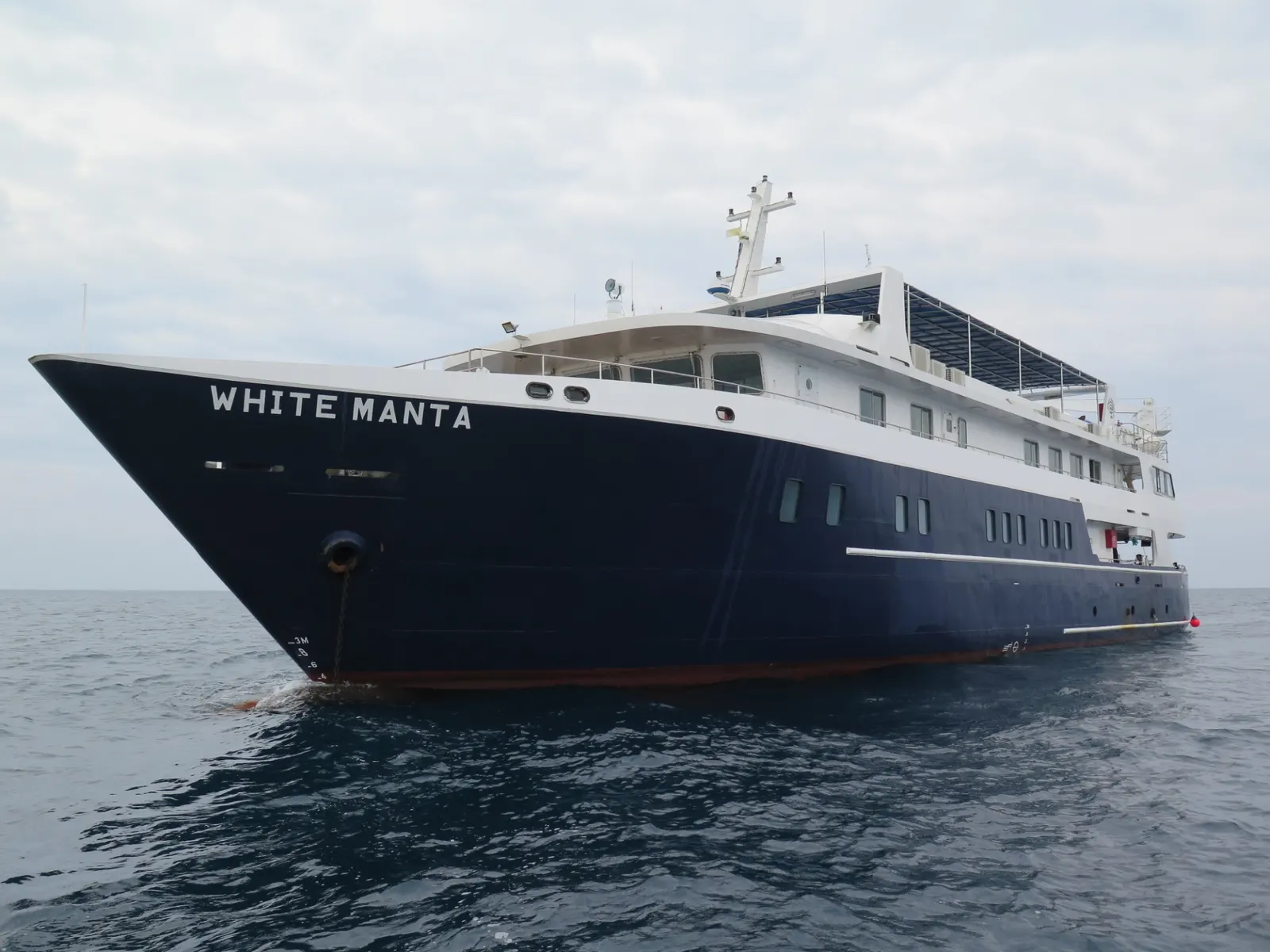 Le bateau White Manta, Indonésie