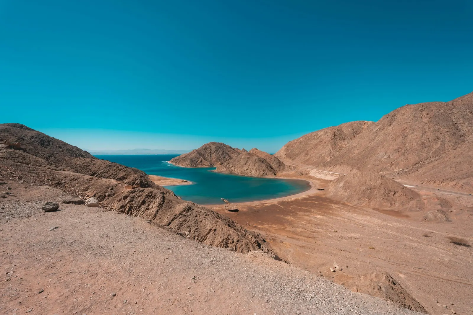 Côte du Sinaï au bord de la mer Rouge, Égypte