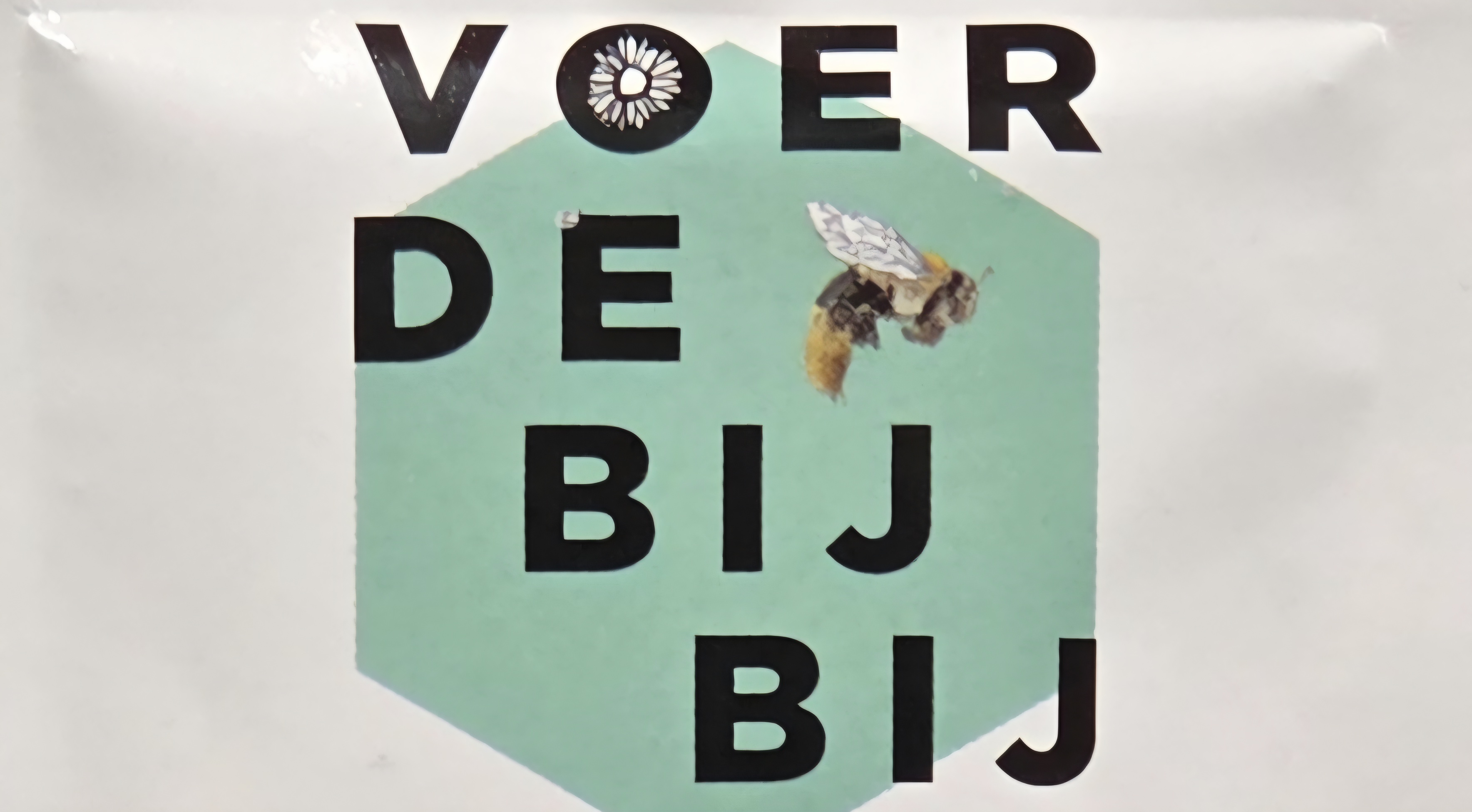 Voer de Bij Bij bloemzaad zakje