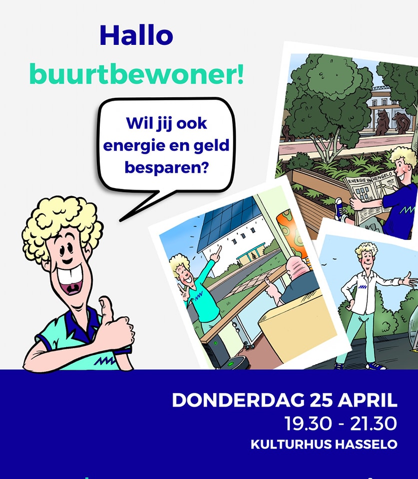 Inloopavond Hasseler Es donderdag 25 april 2024