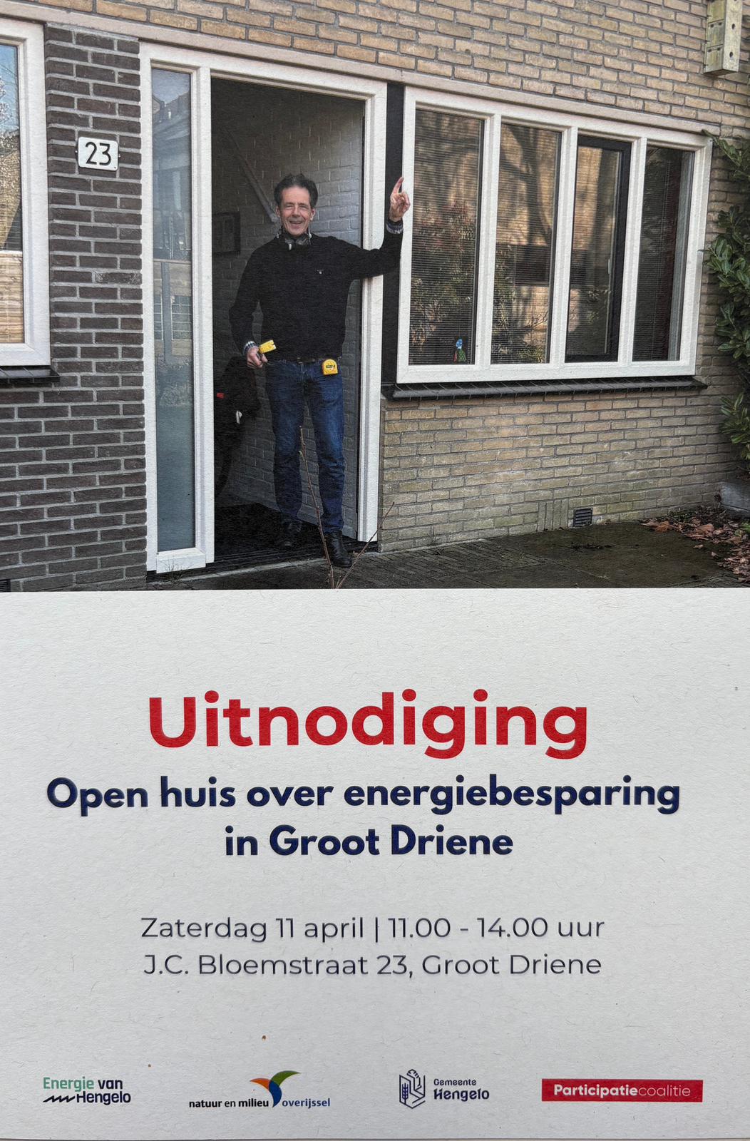 Open huis in Groot Driene