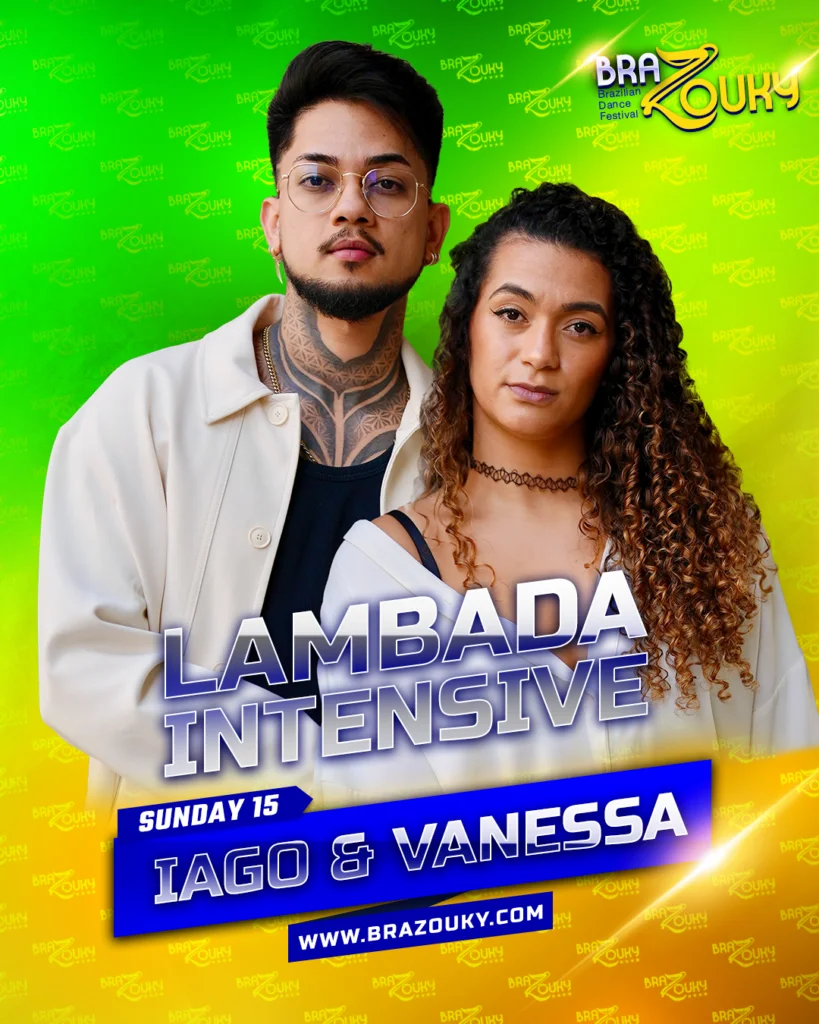 Sunday intensive training — Iago & Vanessa in Lambada