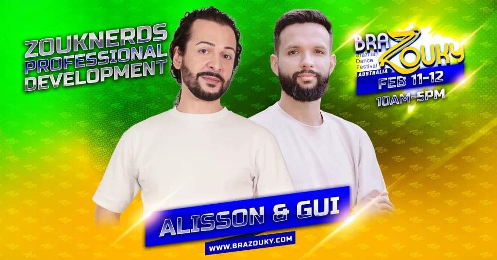 ZoukNerds 12-hour professional development course with Alisson Sandi & Gui Prada