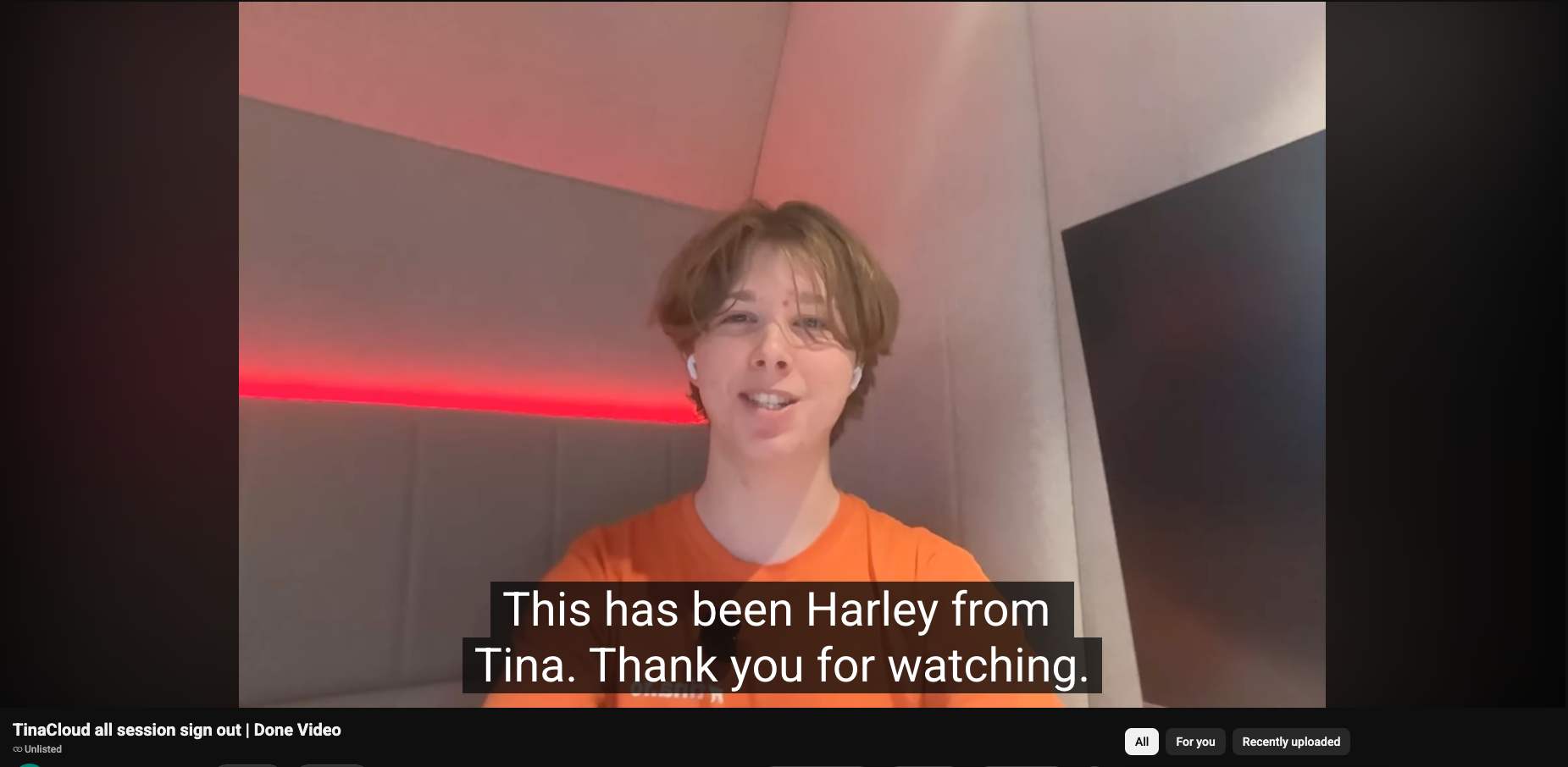 Final video