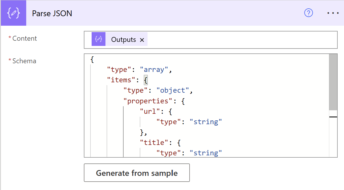 parse json schema