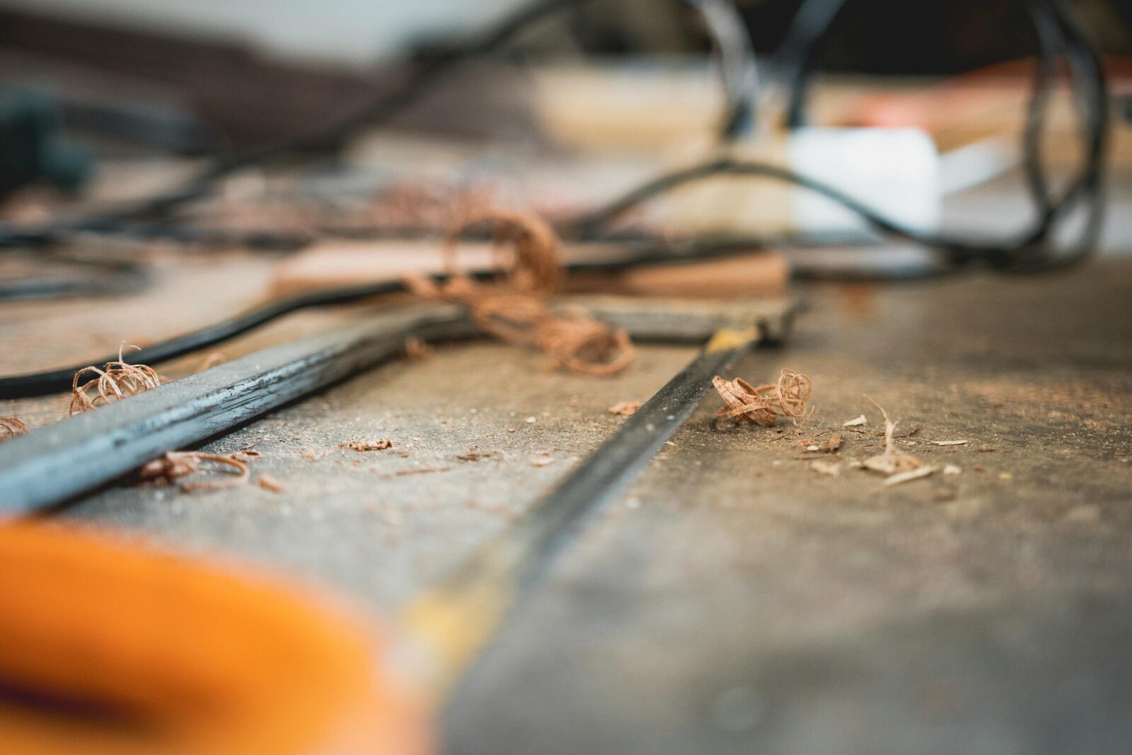 Sanding and finishing