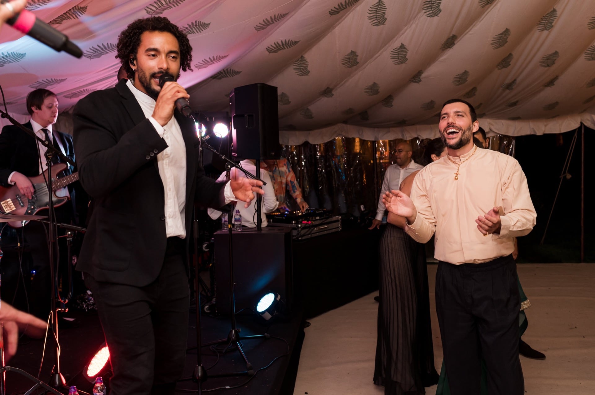 Live vocalist at Indian wedding