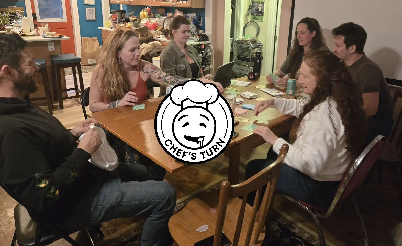 Chef's Turn Card Game logo