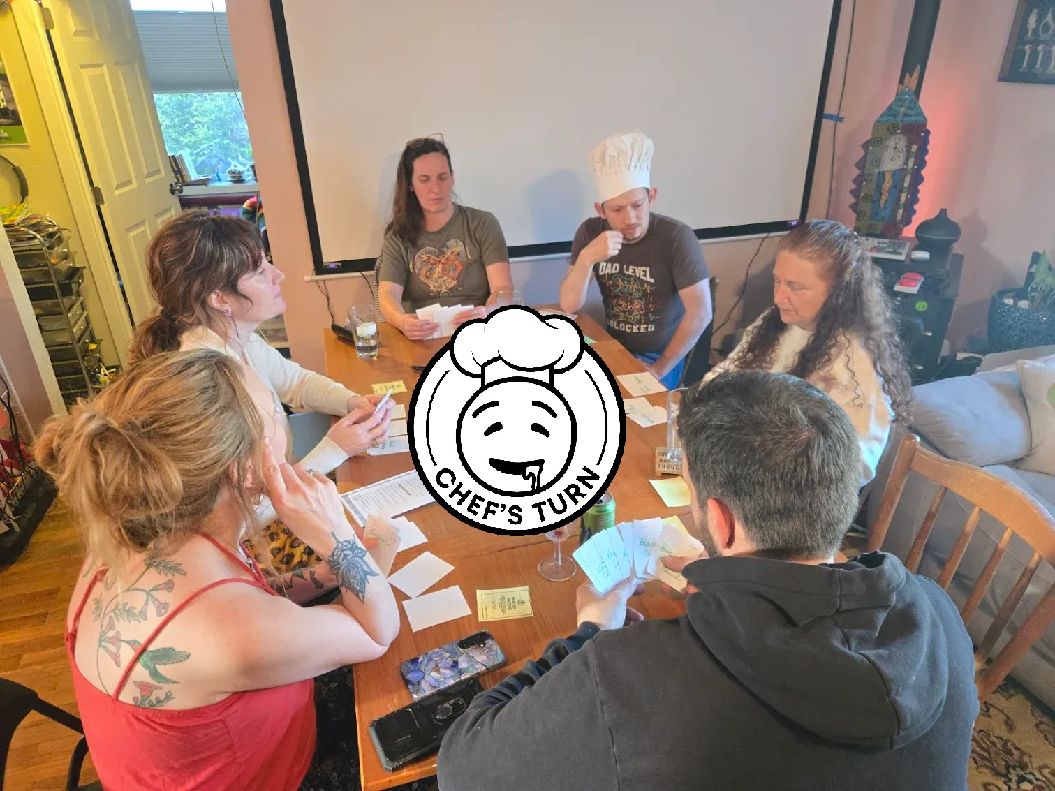 Chef's Turn Card Game logo