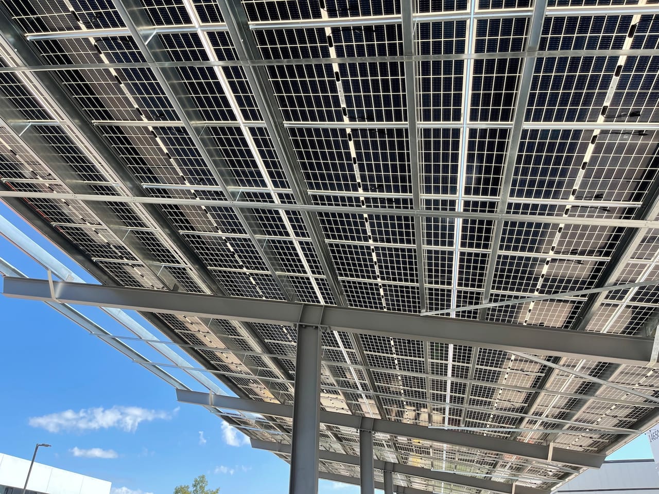 Jet Aviation solar installation, Scottsdale