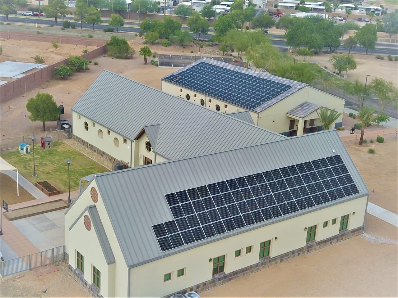 Word of Life Lutheran solar installation, Surprise