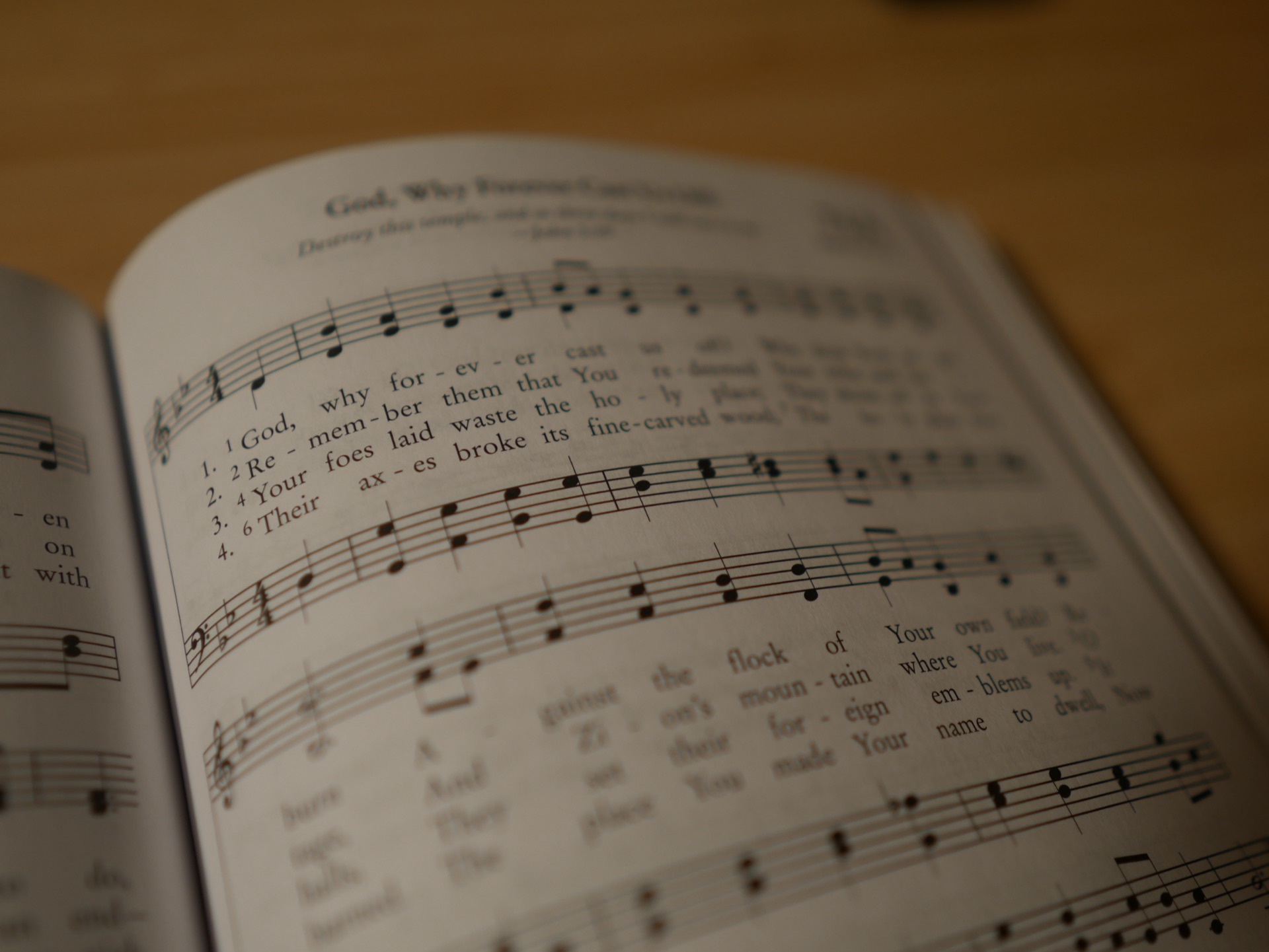 Church members worshiping together
