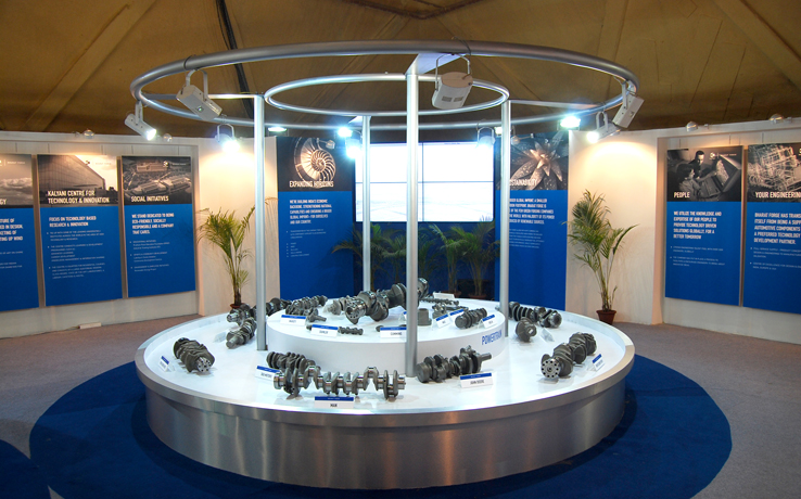 Bharat Forge Exhibition Auto Expo 2012 — image 2