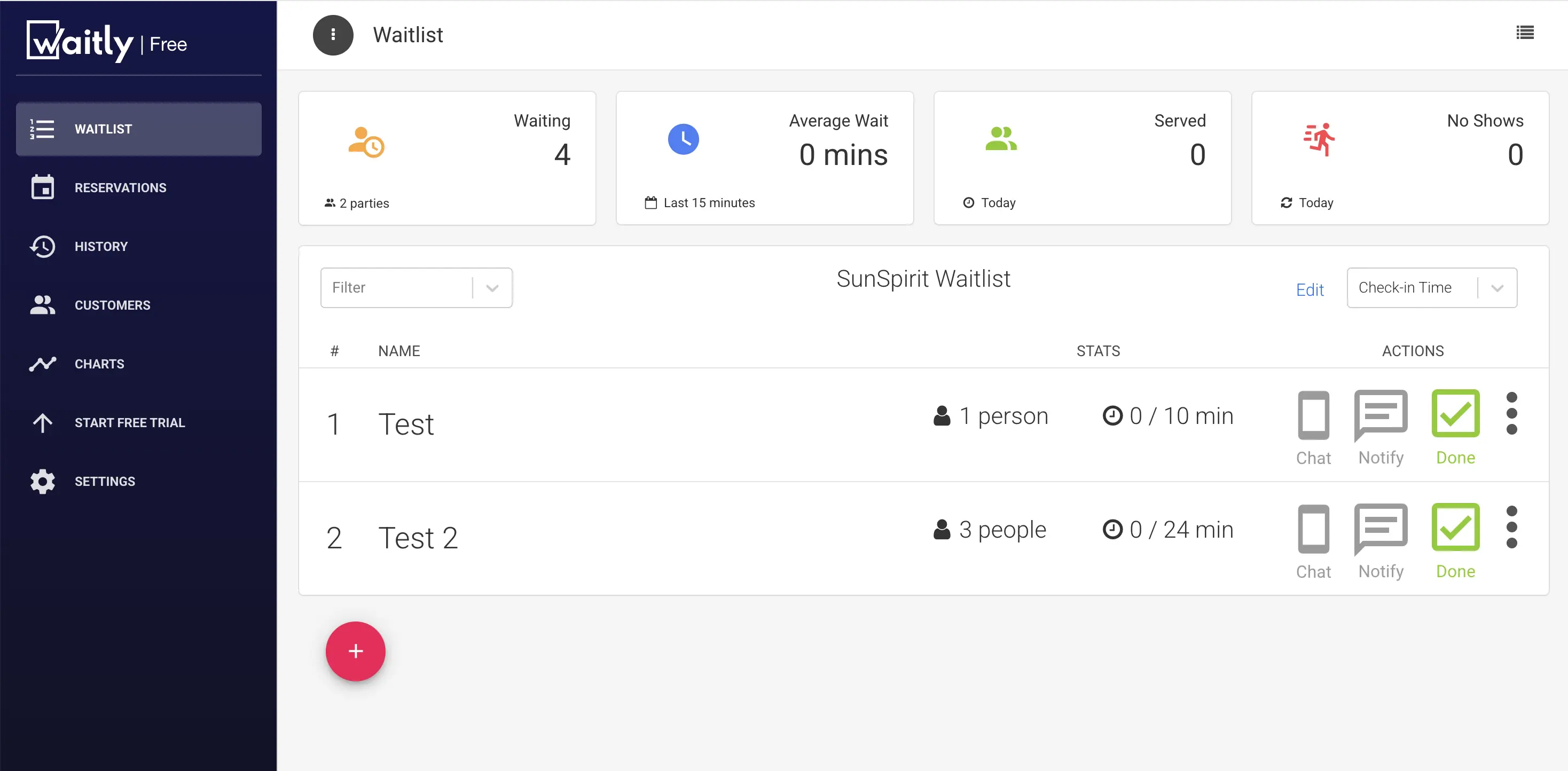 Waitly Waitlist & Queue Management