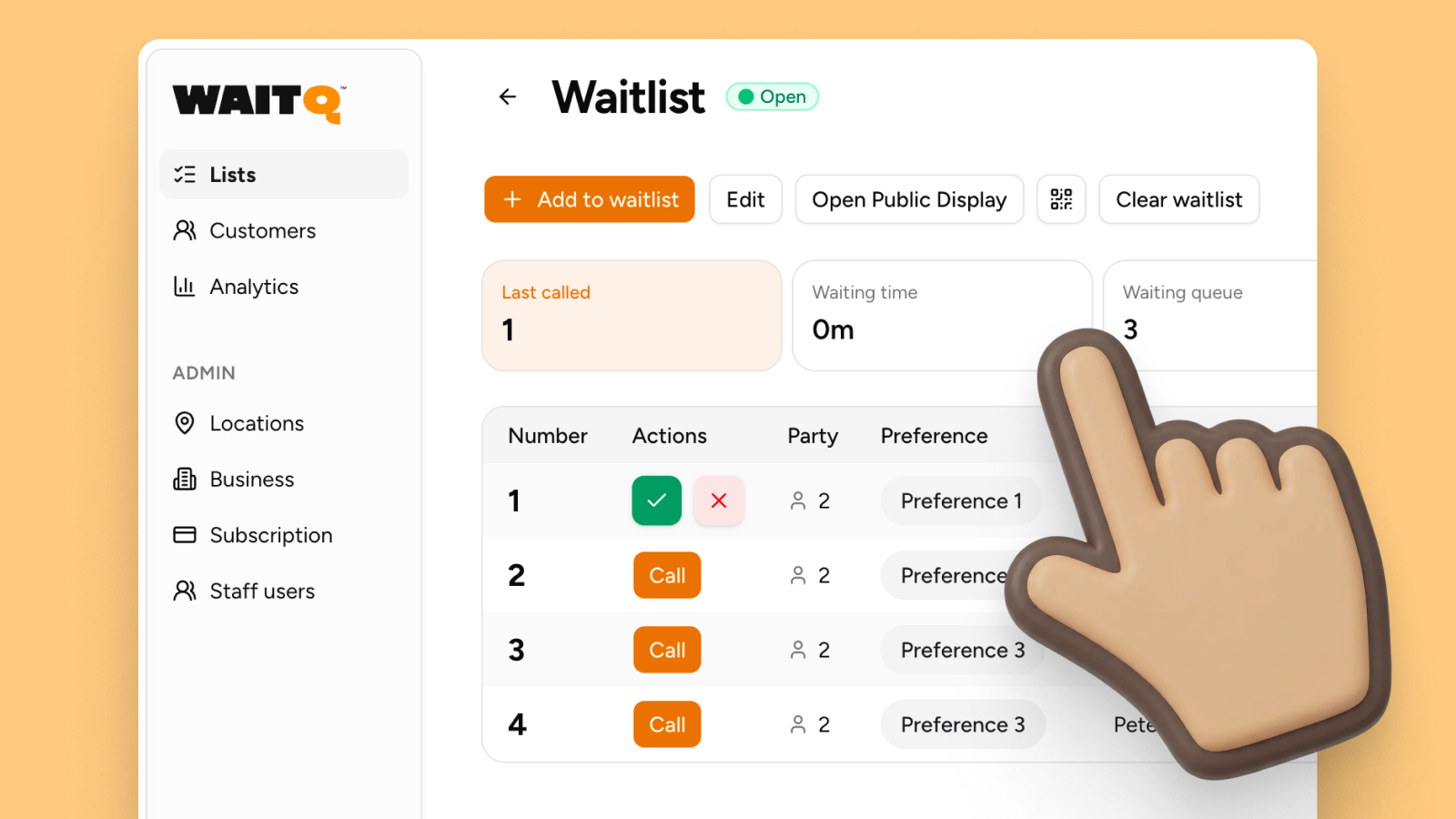 Tap Ready - they get the message