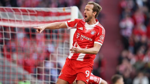 Harry Kane destroza récords en la Bundesliga - Harry Kane en acción con Bayern Munich