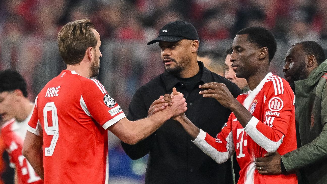 Nicolas Jackson brilla en Bayern Munich - Nicolas Jackson celebra su gol
