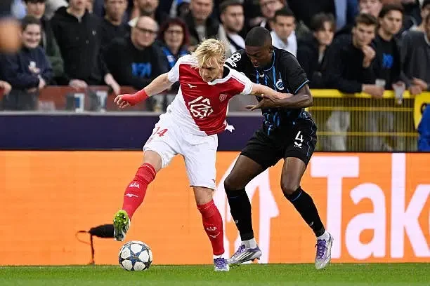 img of Joel Ordóñez brilla en la goleada de Club Brujas sobre Mónaco en Champions League