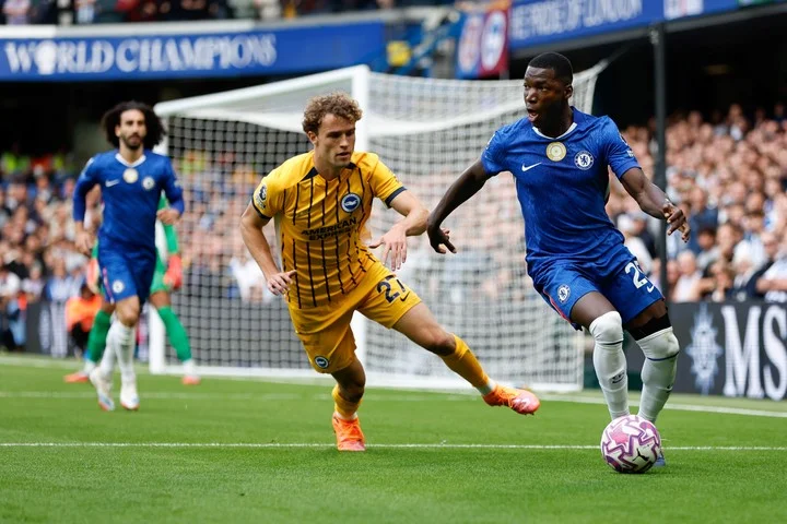 img of El Chelsea de Caicedo cae 3-1 ante Brighton en Stamford Bridge tras expulsión clave