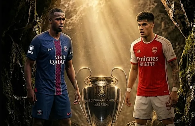 Inédito en Champions: Arsenal enfrentará a PSG en la final