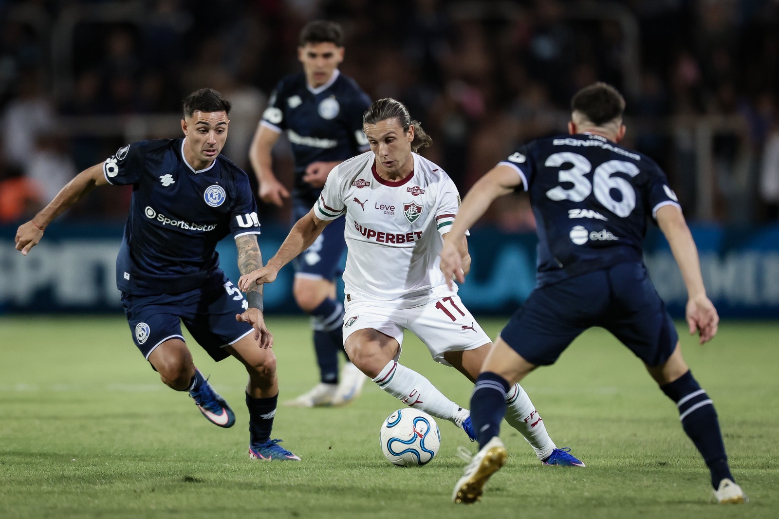 Independiente Rivadavia iguala con Fluminense en la Libertadores