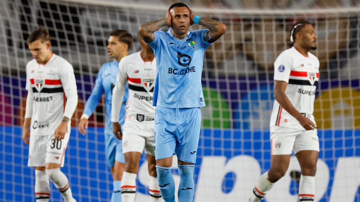 O'Higgins iguala sin goles ante Sao Paulo en la Copa Sudamericana - O'Higgins empató con Sao Paulo en la Copa Sudamericana