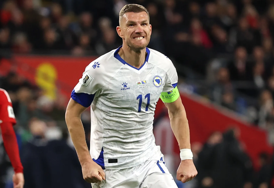 Bosnia confirma lista para el Mundial 2026 con Edin Džeko - Edin Džeko lidera la lista de Bosnia para el Mundial 2026