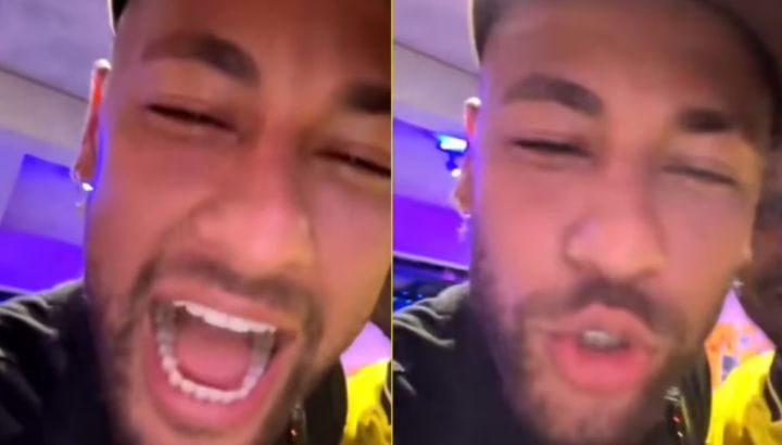 Neymar celebra su convocatoria para el Mundial