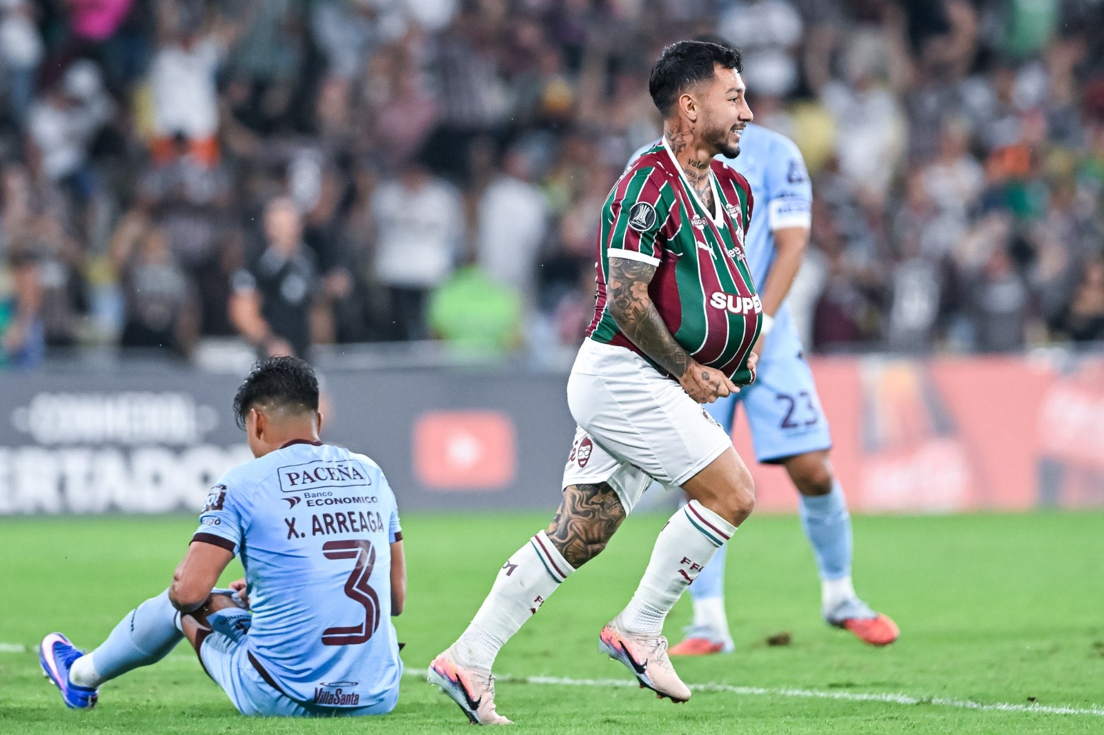 img of Fluminense supera a Bolívar 2-1 y mantiene aspiraciones en la Libertadores