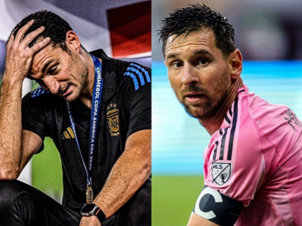Scaloni confirma: 'Las primeras noticias de Messi no son tan malas'