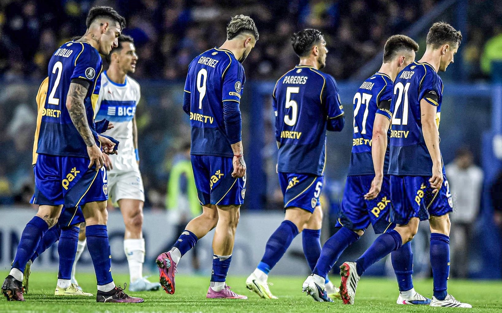 Boca Juniors cae ante Universidad Católica y se resigna a la Copa Sudamericana - Montes anota el gol de la victoria para Universidad Católica
