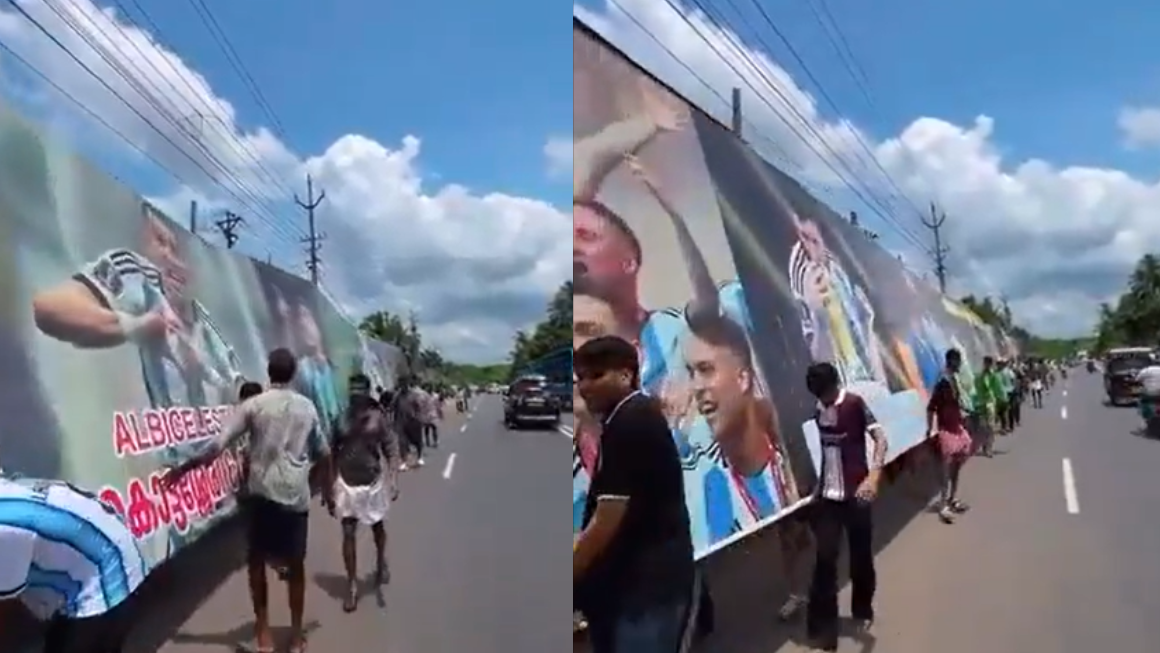 img of Argentina recibe homenaje en India antes del debut en el Mundial