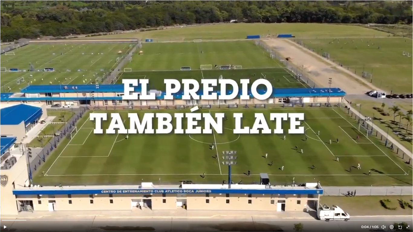 Boca Juniors simula La Bombonera con tecnología vibradora