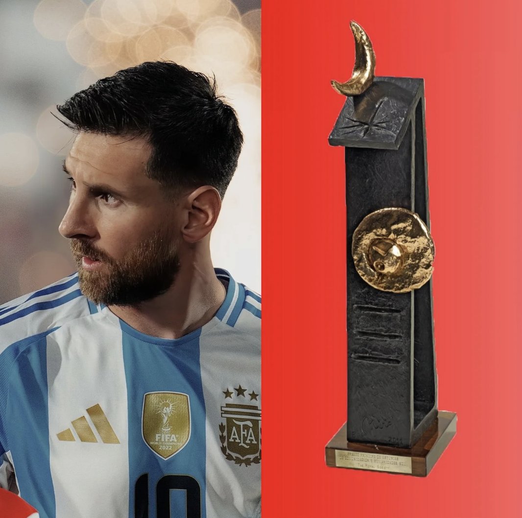 Messi recibe Premio Princesa de Asturias por "deslumbrante talento" - Lionel Messi recibe premio por su trayectoria deportiva