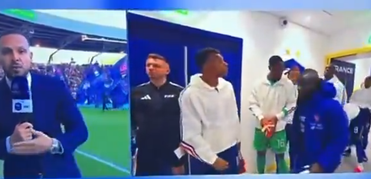 img of Mbappé y Kanté se ignoran en amistoso de Francia