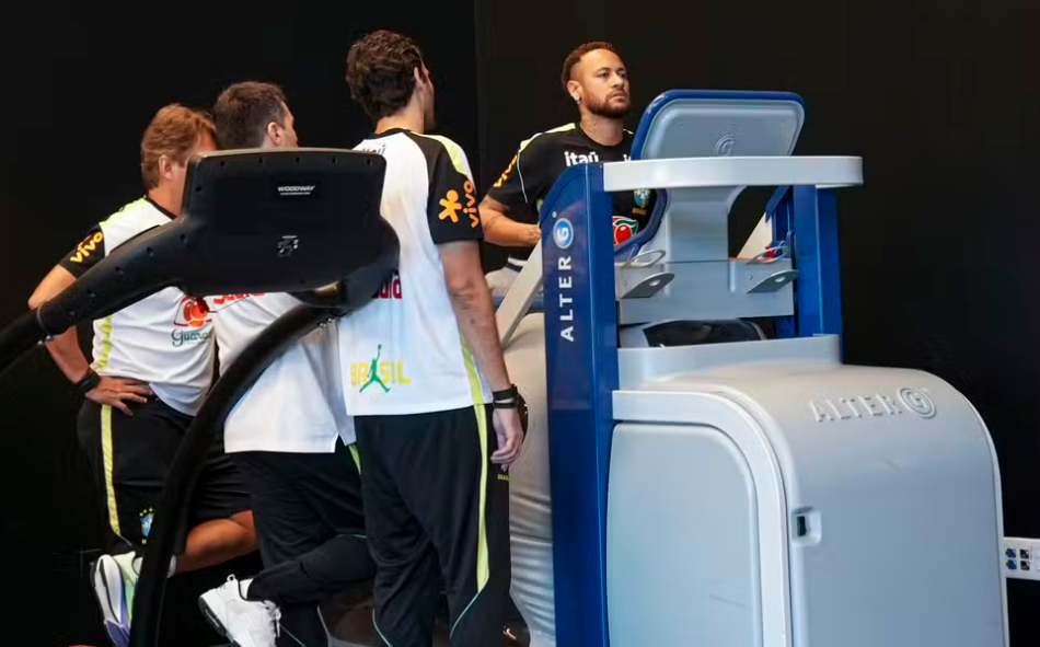 Neymar supera lesión con tecnología de la NASA