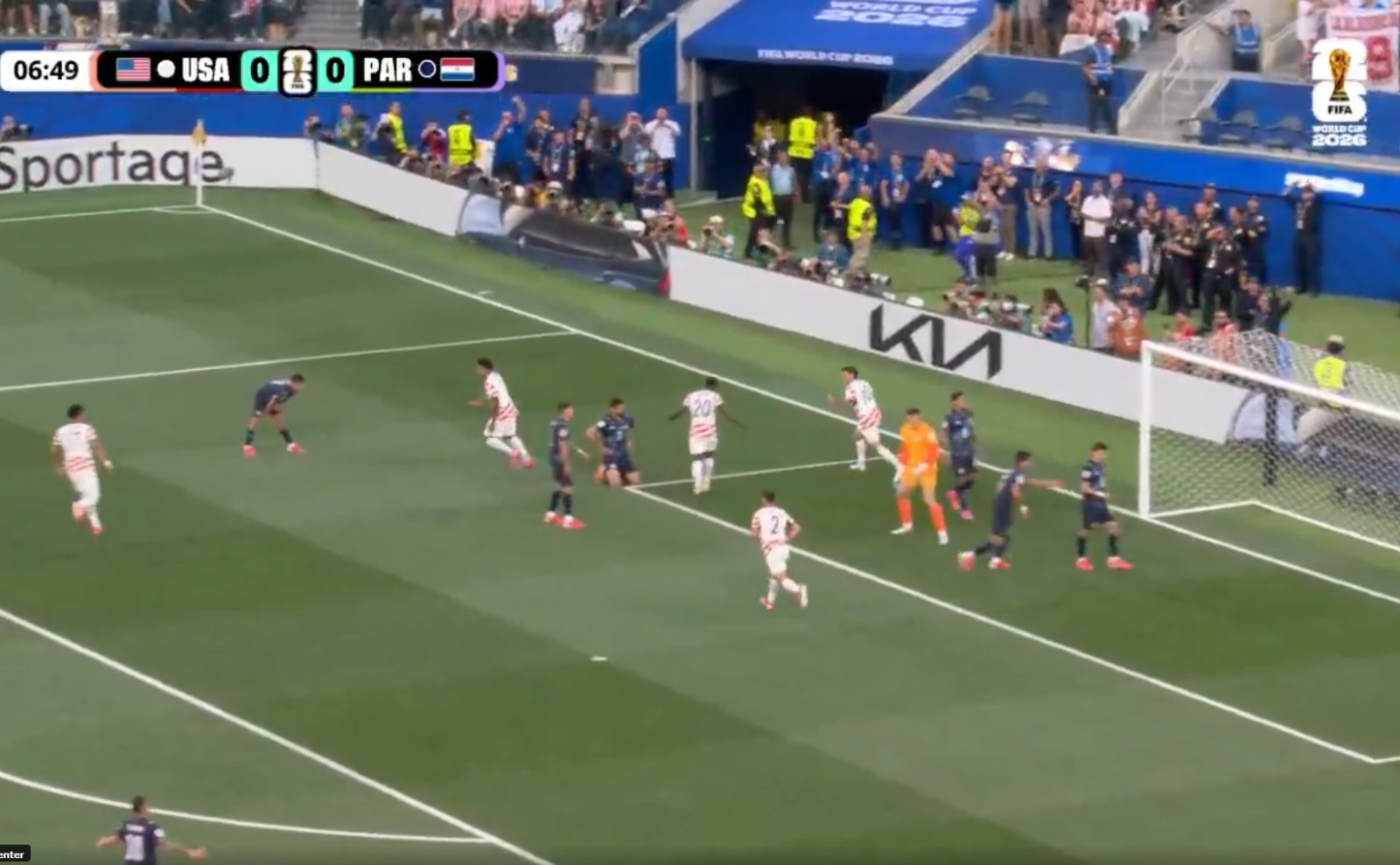 Paraguay sufre el primer autogol del Mundial 2026 a los 7 minutos - Damián Bobadilla anota en su propia portería