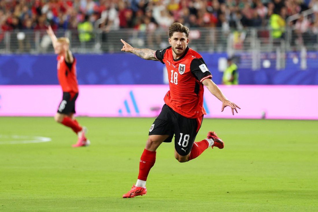 img of Austria supera a Jordania con un autogol en el minuto 76