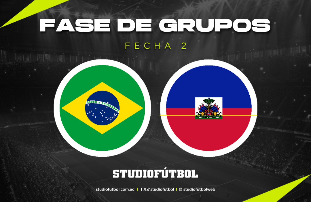 Brasil supera a Haití en la Copa Mundial 2026