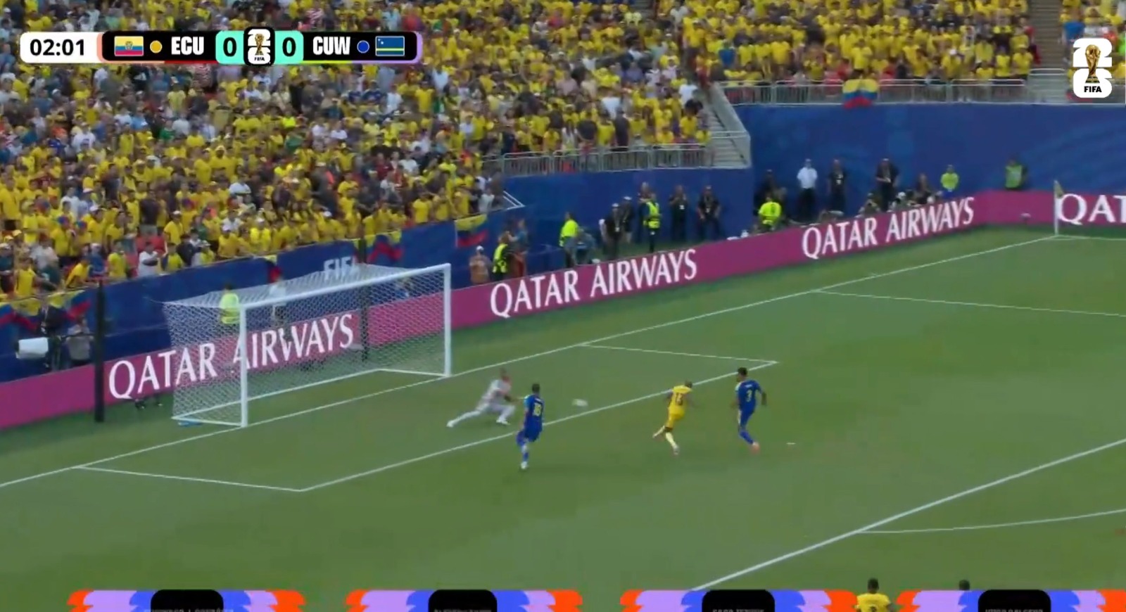 Enner Valencia estrena chance inmejorable en el inicio