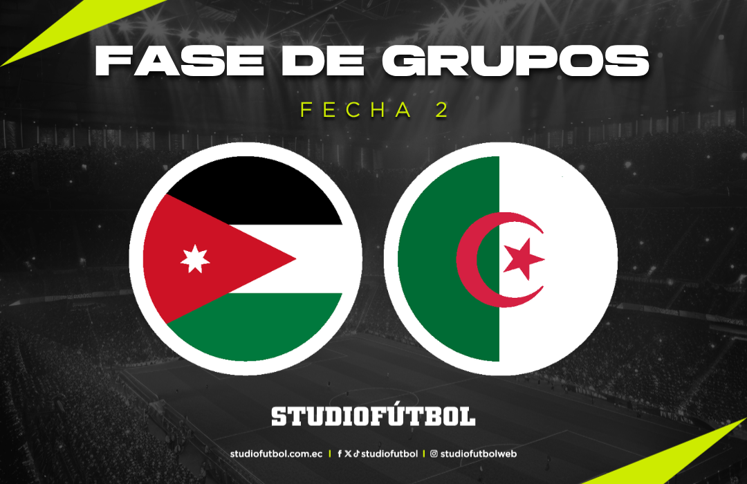 Jordania enfrenta a Argelia en la Copa Mundial 2026