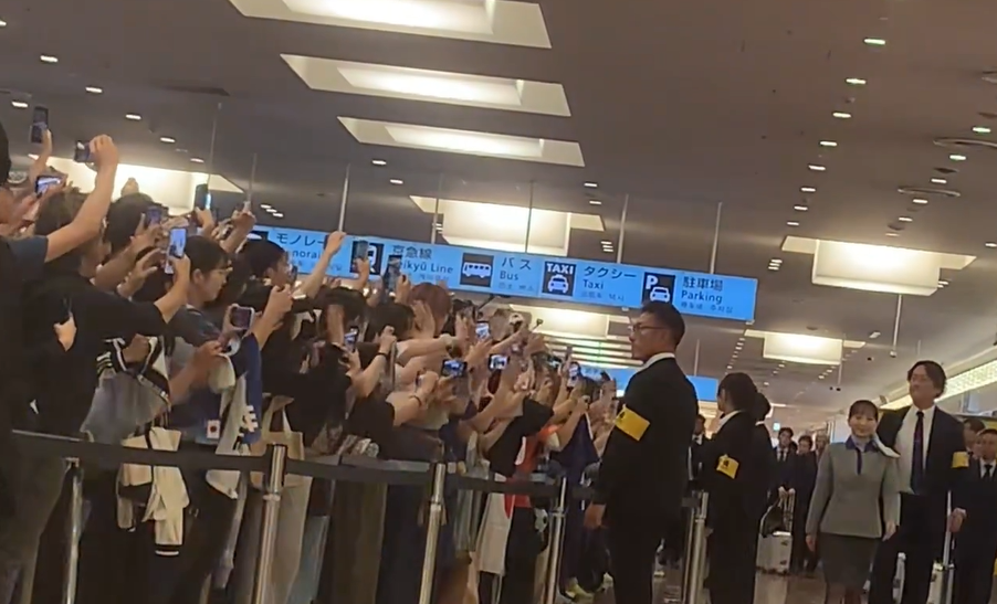 img of Japón recibe apoyo de sus hinchas tras eliminación en el Mundial