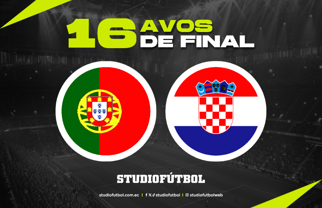Portugal enfrenta a Croacia en los 16vos de final