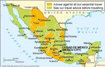 Reino Unido alerta a hinchas de Inglaterra sobre seguridad en México para el Mundial