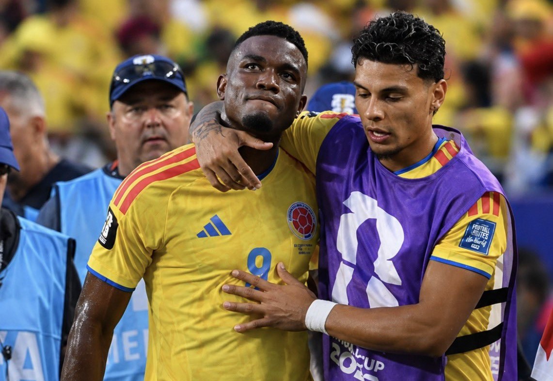 Jhon Córdoba se pierde el Mundial por lesión de aductor - Jhon Córdoba se lesionó en el partido contra Ghana