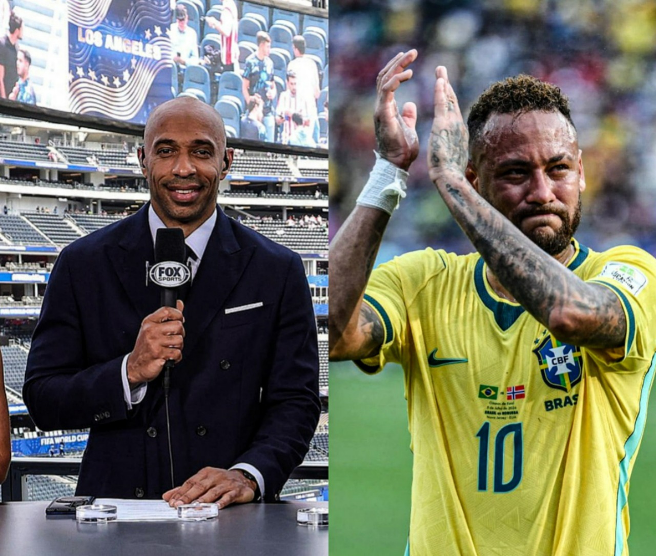 Thierry Henry: - Thierry Henry y Neymar, dos leyendas del fútbol