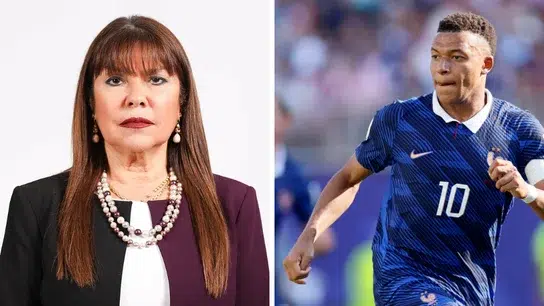 Mbappé enfrenta posible acción legal por violencia de género - Senadora Celeste Amarilla y Kylian Mbappé en el centro de la polémica