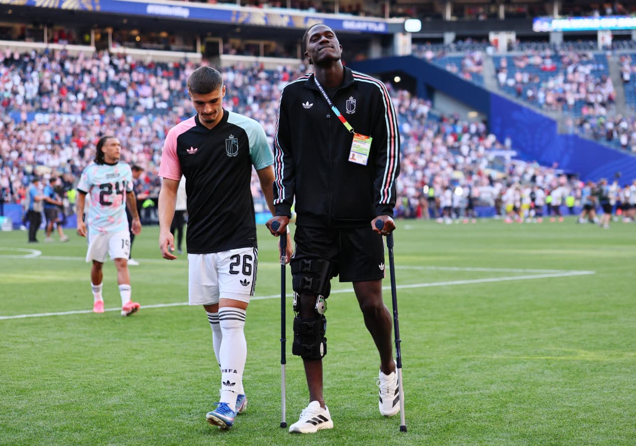 Bélgica sufre baja sensible: Amadou Onana se lesionó y se pierde el Mundial 2026